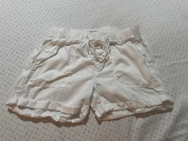 Workshop Republic Clothing Women’s White Shorts - Image 2