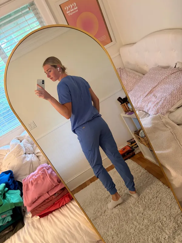 FIGS Ceil Blue Jogger Scrub Set - Image 3