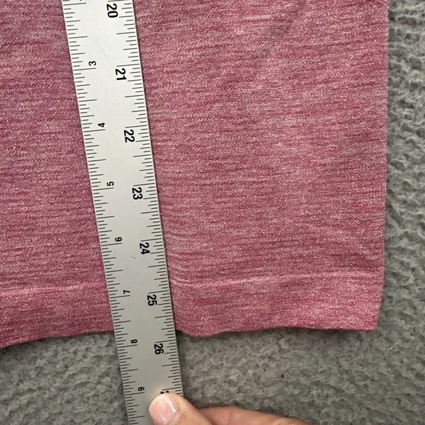 Lululemon Swiftly Tech Tank Top Pink Shimmer Shine Athletic Women's 10 - Image 6