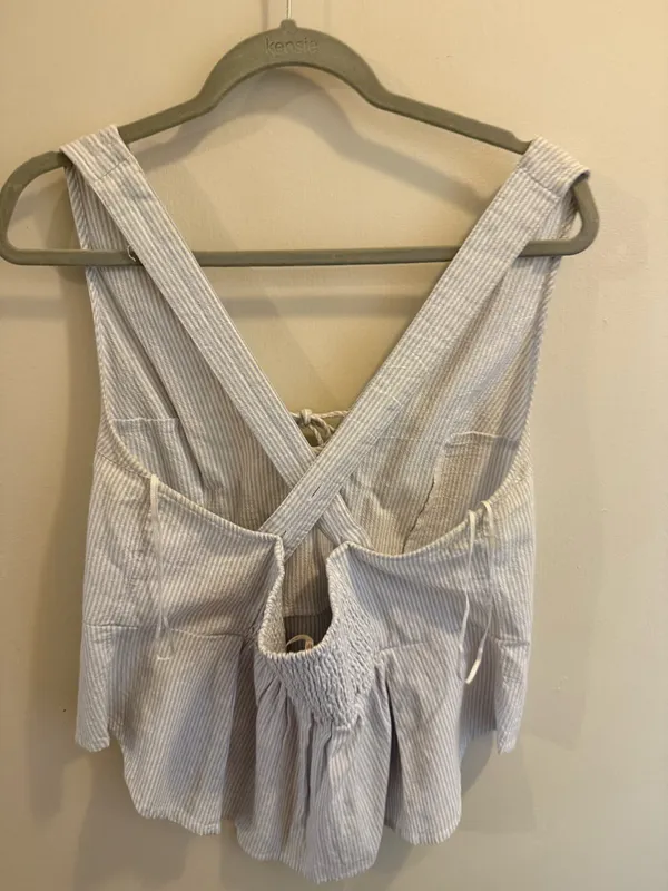Free People Peplum Tank Top Striped - Image 3