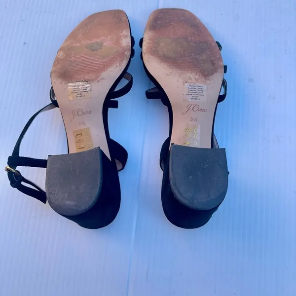 J. Crew Odette strappy sandals in suede 8.5 - Image 7