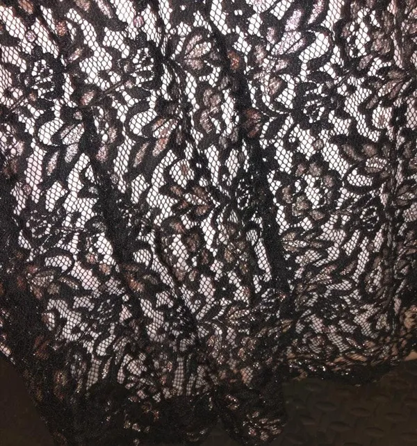 Black/White Lace prom dress - Image 6