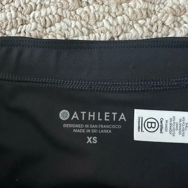 Athleta Black Ruffle Tennis Skirt - Image 6