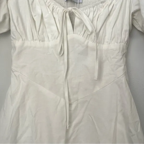 Petal and Pup NWT Eliska White Mini Dress Size Small - Image 4