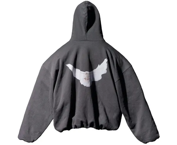 Yeezy Gap Engineered by Balenciaga Dove Hoodie Black - Image 2