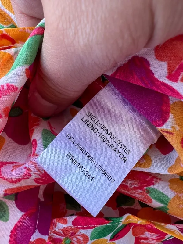 Hello Molly Daily Glam Romper‎ Floral Dress Like Women's 4 Summer - Image 12