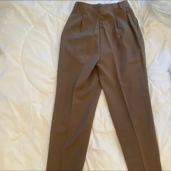 Barry‎ Bricken Wool Pants​ Brown Size 2 - Image 9