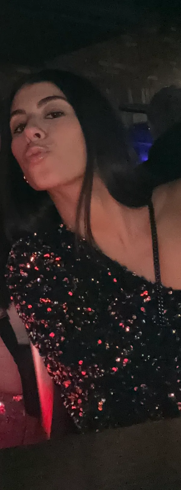 One Shoulder Sequin Top - Image 4