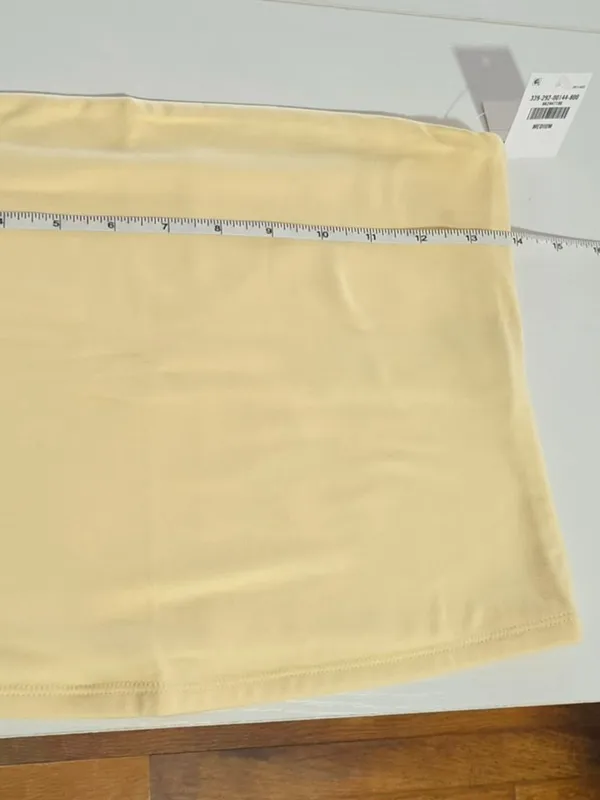Hollister Soft Stretch Seamless Fabric Tube Top - Butter Yellow - Women's Size M - Image 5