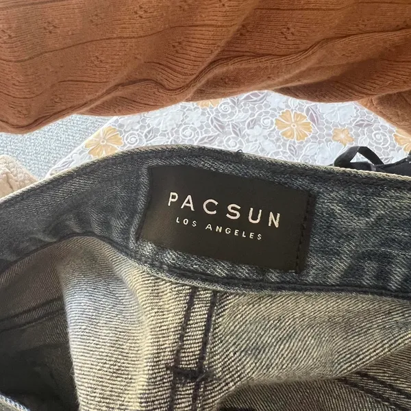 PacSun Blue Ripped Denim Jeans Size 29 X 30 - Image 6