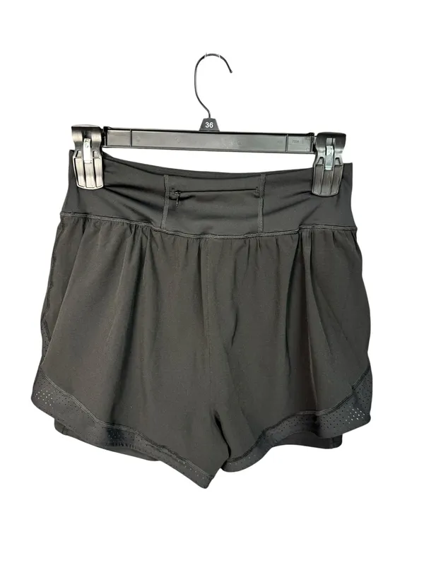 Spanx Black Women's Layered Athletic Shorts L - Image 2