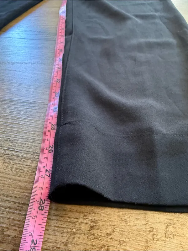 Madewell Black Paperbag Waist Tapered Chinos - Image 7