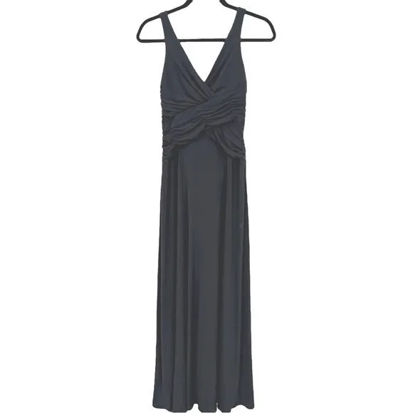 NWT Vintage 90s Laundry by‎ Shelli Segal V-Neck Sleeveless Evening Gown Size 0 - Image 6