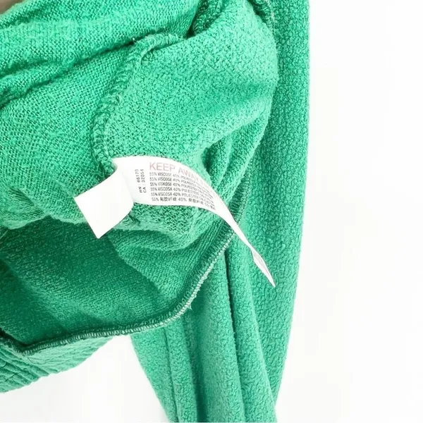 Urban Outfitters Out From Under Terry Zip Jacket Women's Size S Green Loungewear - Image 8