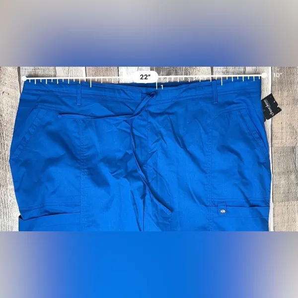 Cherokee Luxe 21100T Royal Low Rise Scrub Uniform‎ Nurse Pant 2XT NWT Medical - Image 5