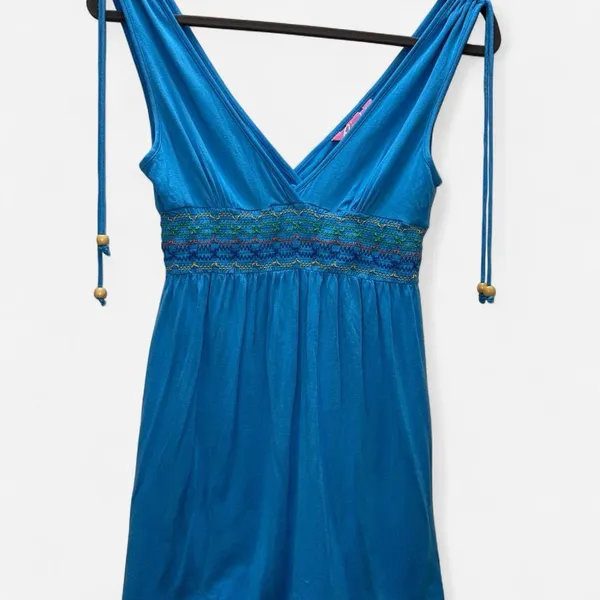 Victoria's Secret Pink Turquoise Shirt/Tunic Size XS - Image 2