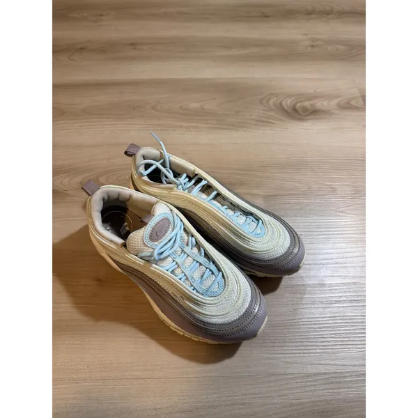 Nike Air Max 97 Plum Chalk Light Cream 8 Women Sneakers 921733-018 Running - Image 2