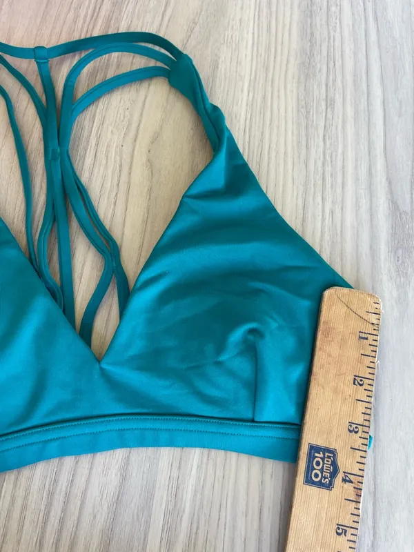 lululemon athletica Teal Strappy Sports Bra - Image 6