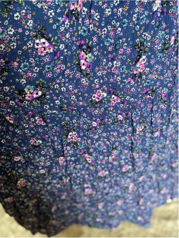 Live To Be Spoiled Floral‎ Midi Dress Boho Cottagecore Prairie Coquette Feminine - Image 5