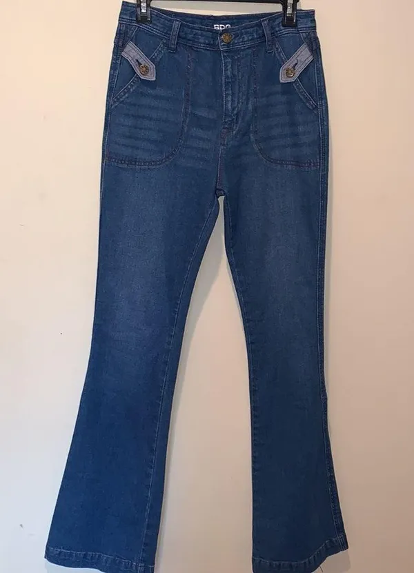 BDG Blue Flare & Wide Leg Jeans - Image 3