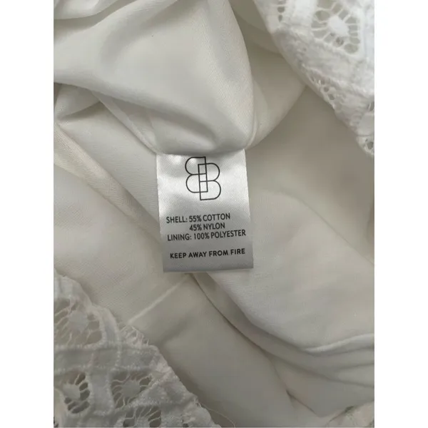 Baltic Born White Aria Lace Column Dress Size Small‎ - Image 4