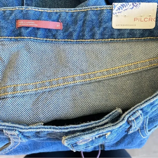 NWT Anthropologie Pilcro Joey High Rise Straight Jeans Size 27 - Image 10