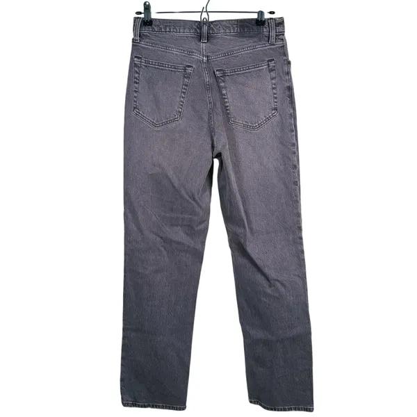 Abercrombie 90s Straight Ultra High Rise Jeans Size 27 (4) Gray Y2K Retro Casual - Image 3