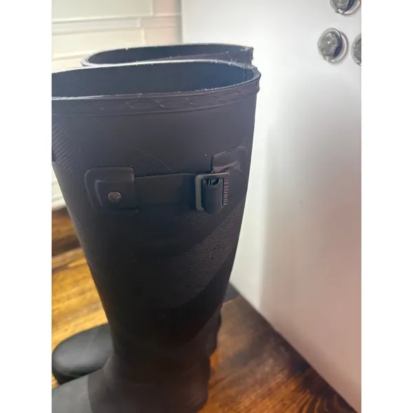 Hunter Tall‎ Black Rain Boots Size 5 - Image 6