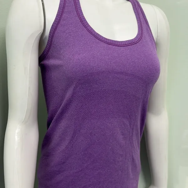 Lululemon Purple Swiftly Tank size 6 - Image 7