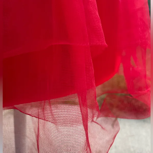 Spirit Vibrant Red Skater Skirt large x-large XL L new tutu - Image 4
