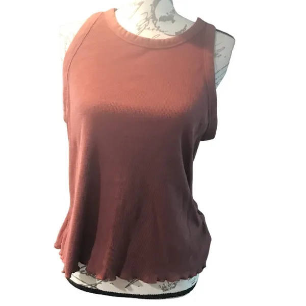 Old Navy Brown Tank Top Women's Size XL - Image 2
