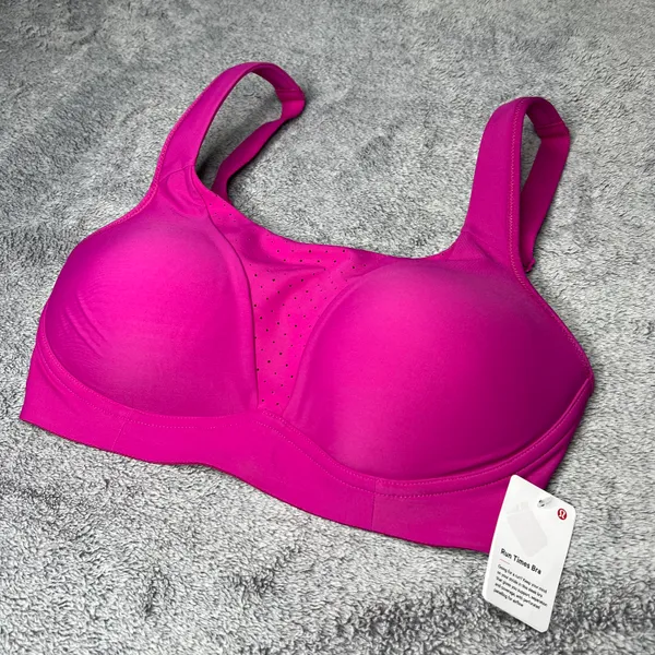 Lululemon Run Times Bra Ripened Raspberry (RIPR) Size 32DDD NWT *Adjustable* - Image 7