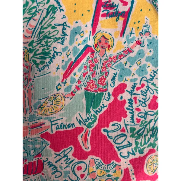 Lilly Pulitzer Camden Dress In The‎ Beginning Pastel Pink Blue Sleeveless Resort - Image 6