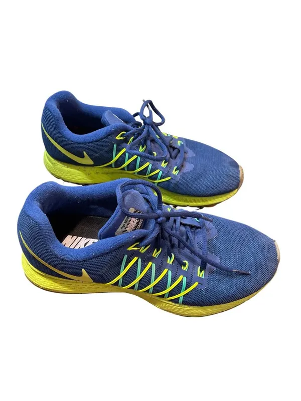 Nike Air Zoom Pegasus 32 wms blue yellow running sneakers sz 9 SKU 10-348 - Image 3