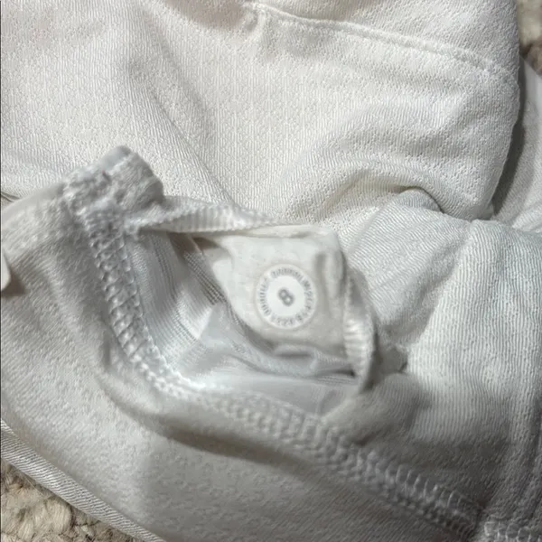 Lululemon White Sports Bra - Image 3