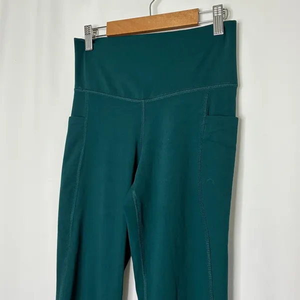 Member's Mark Teal Blue Everyday Flare Yoga Pants NWT Womens XS - Image 2