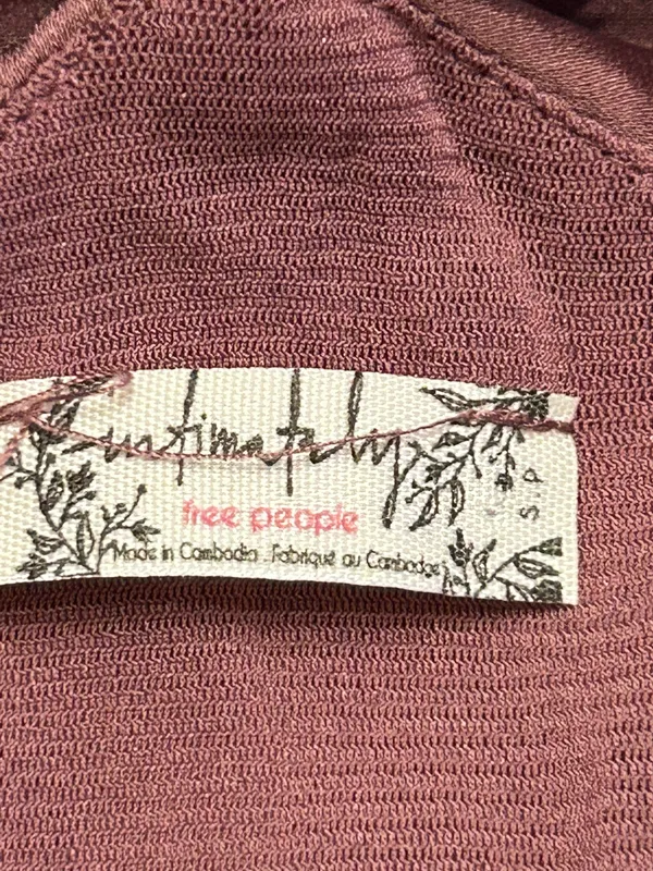 Free People NWOT Intimately Mauve Camisole, S - Image 4