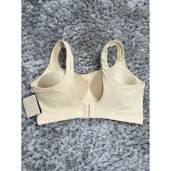 Underoutfit Style 457 Comfort Shaping Bra Size XL Beige With Bra Extender NWT - Image 4