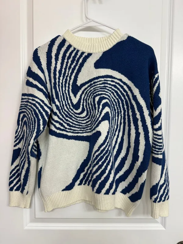 Aelfric Eden Whirlpool Knit Sweater XS - Image 2
