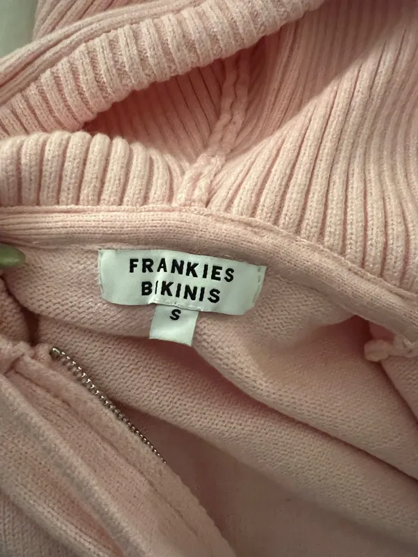 Frankie's Bikinis Amiee cloud knit zip up - Image 6