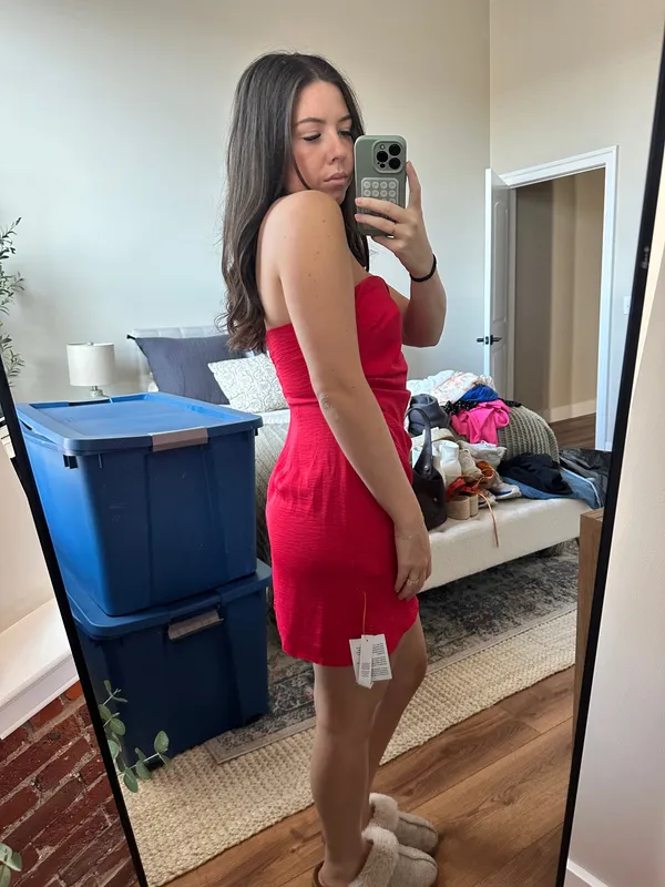 Red Mini Dress ASOS - Image 2