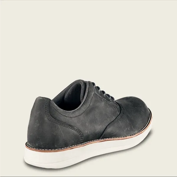Red Wing Worx 5144 Steel Toe Leather Work Shoes Grey Zinc Oxford Womens‎ 10 - Image 5