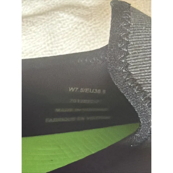 Women OOFOS OOMG EEZEE Black/Black Sz 7.5 - Image 5