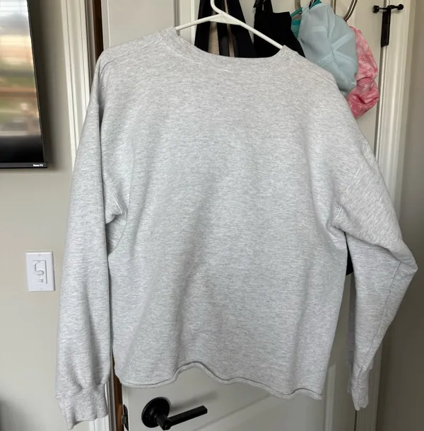 Pickleball sweatshirt Gray Size M - Image 3