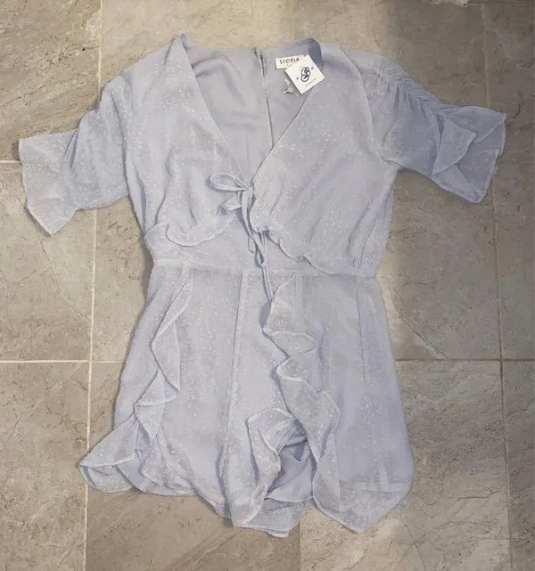 Revolve Blue Romper - Image 2