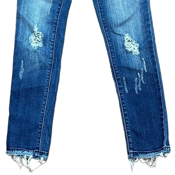 Judy Blue Skinny Denim Distressed Jeans Style# JB8228MD Size‎ 1/25 - Image 3