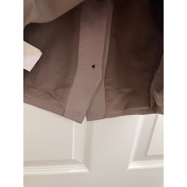 SPANX Carefree Crepe Vest Smoke Gray Womens Medium Tailored‎ Sleeveless Blazer - Image 8