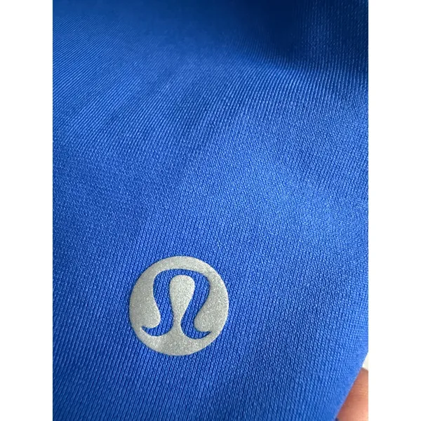 Lululemon Blue Racerback Mesh Back Athletic Tank Top‎ Womens Size 6 - Image 4