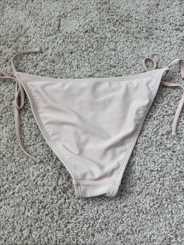 wild fable Dusty Pink Bikini Bottom with Side Ties - Image 3