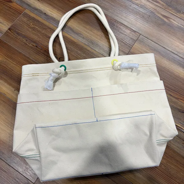 Madewell Canvas Transport Corded Handle Tote Bag - Image 4